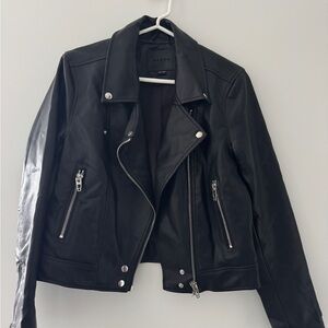 Blank NYC Black Leather Jacket - SZ M